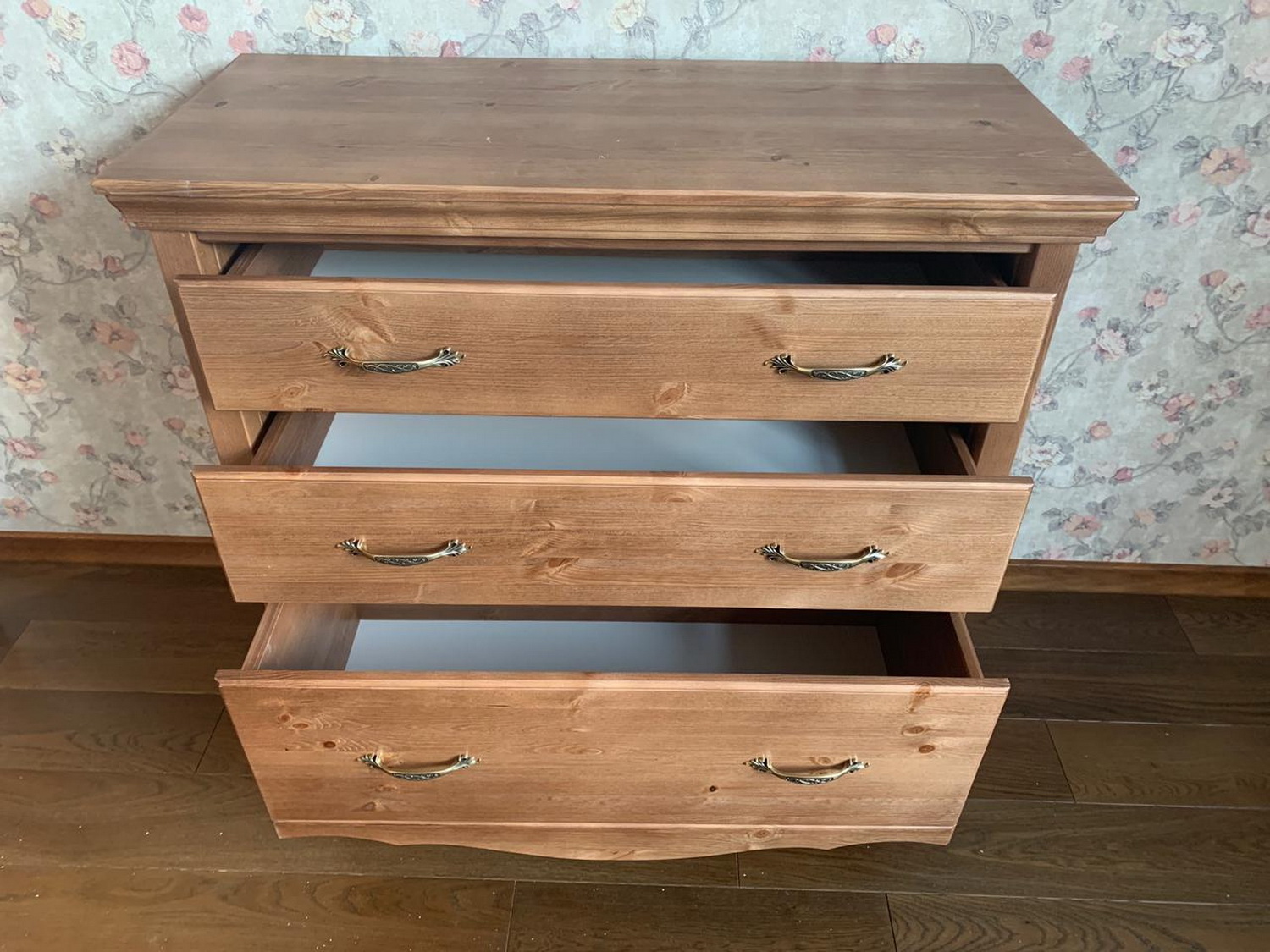 Комод с 3 ящиками из сосны Айно №3