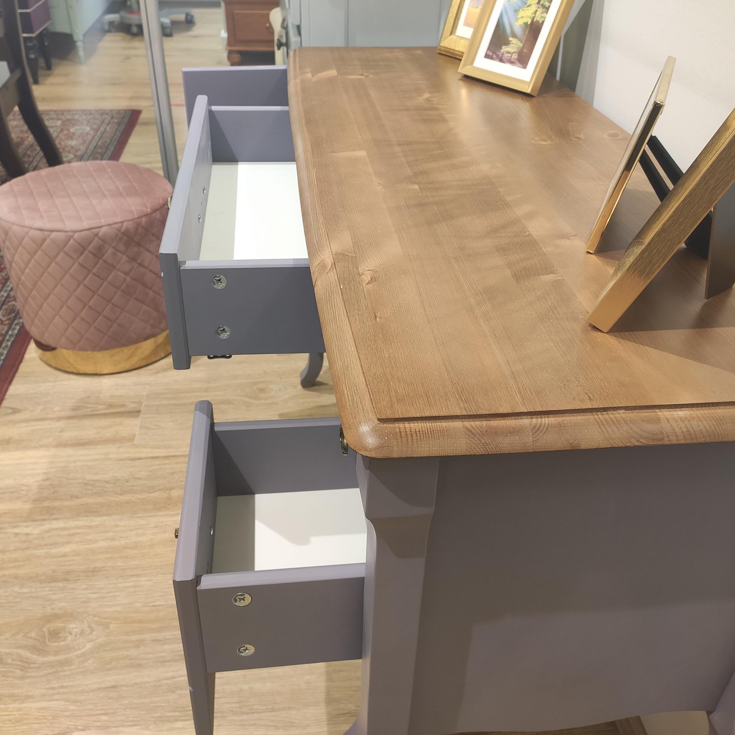 Стол туалетный с ящиками сосна Ари-Прованс №2