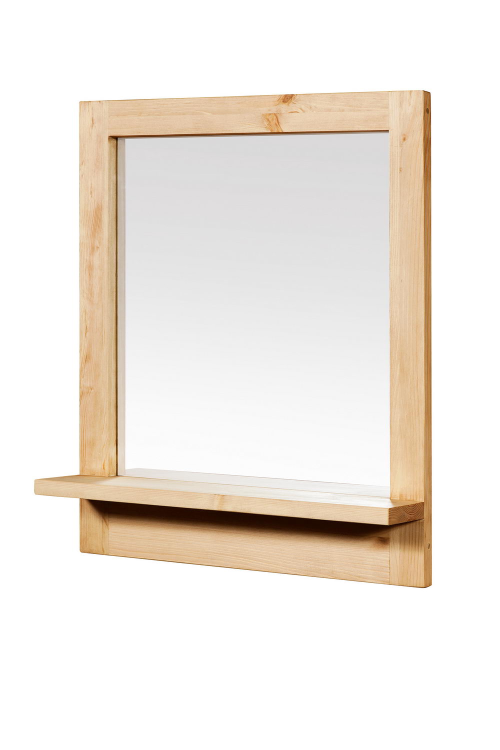 Зеркало в ванную комнату с полкой Арль KNM7