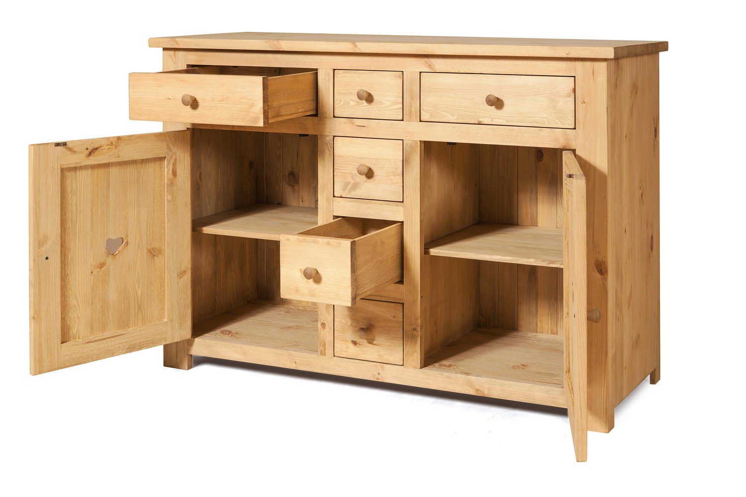 Тумба с 6 ящиками сосна Арль KTB26