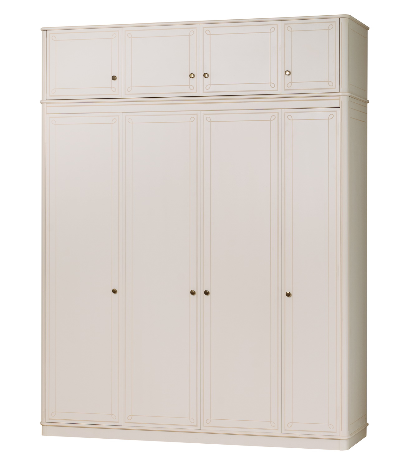 Шкаф мдф Бетти 4-ств №2 с антресолью