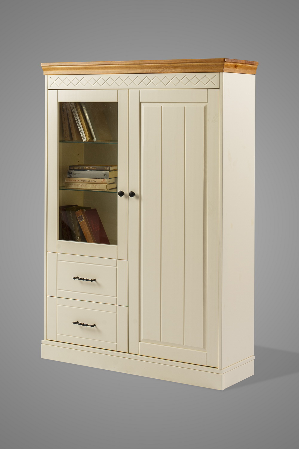 Сервант массив сосны Дания 2-ств №3