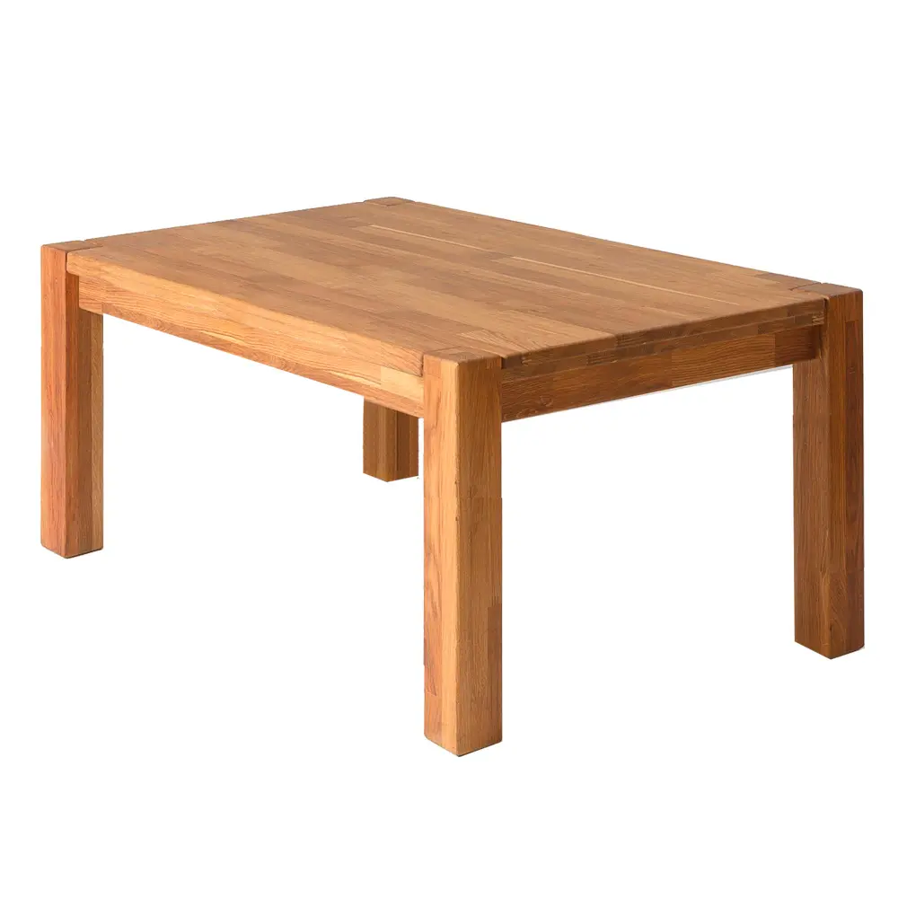 Стол обеденный из массива дуба Аляска 1200 (нога 90) "SR"