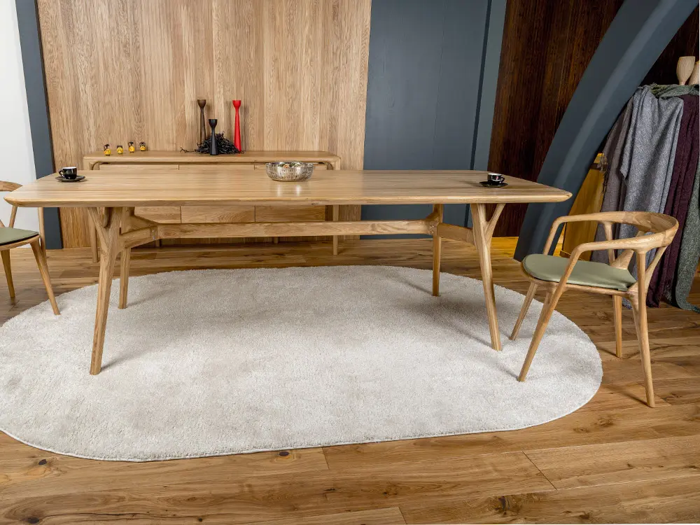 Стул из дуба Винара мягкий кожа