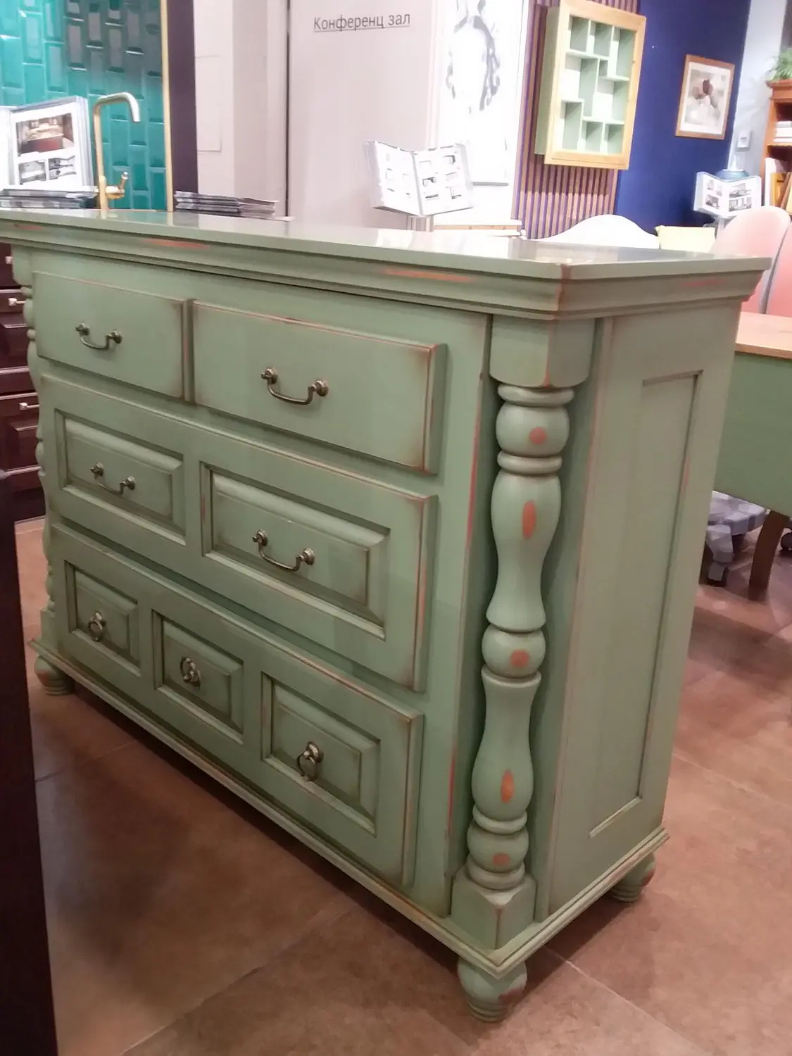 Комод Валенсия 2-18 сосна