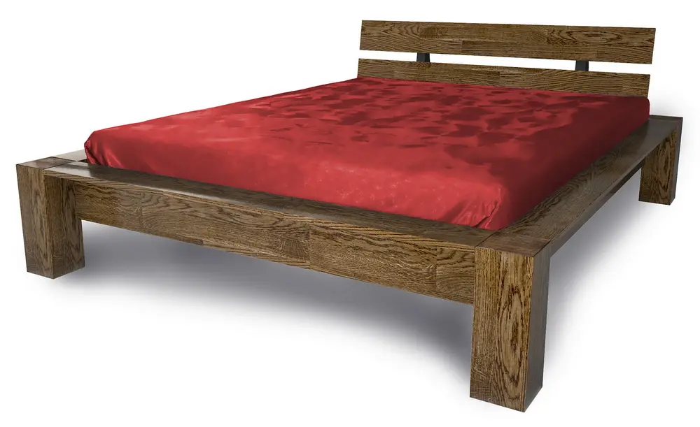 Кровать массив дуба Рива 1600