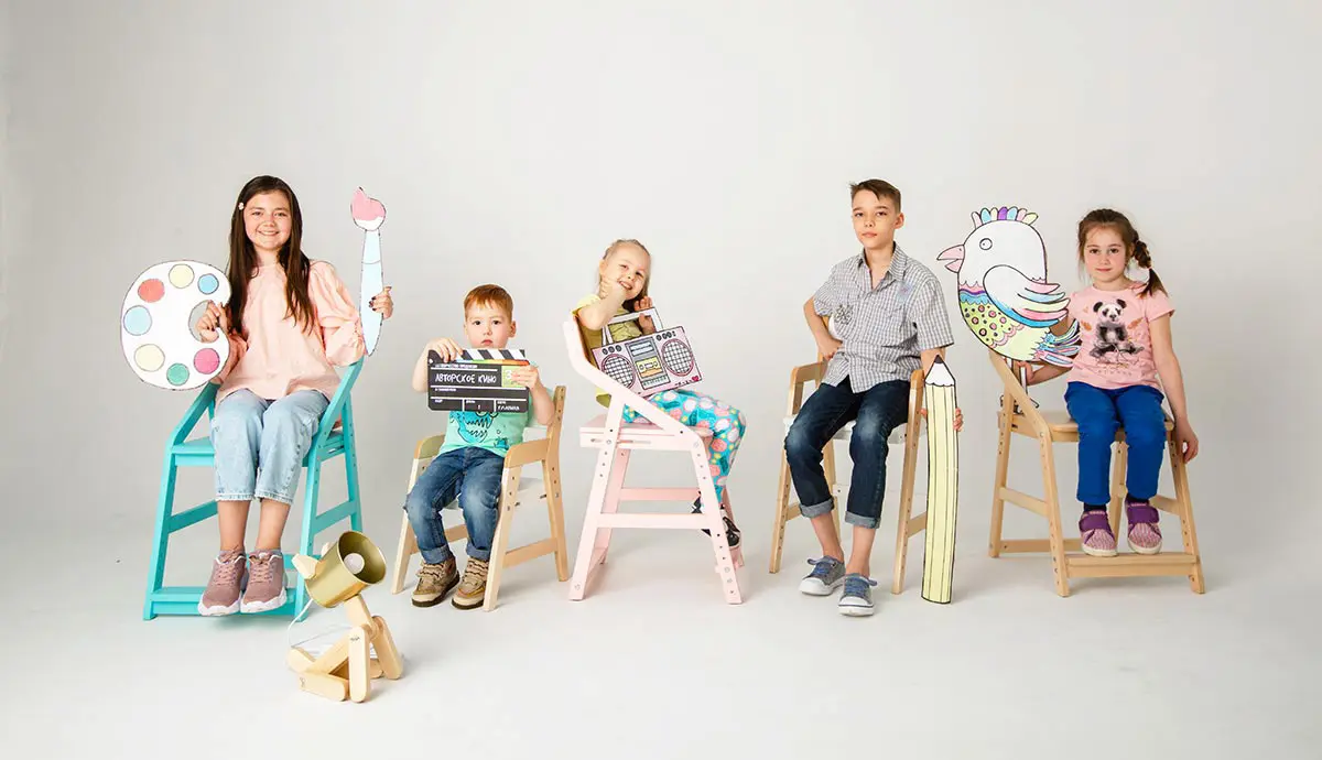 Стул массив березы Rabbit Wood розовый