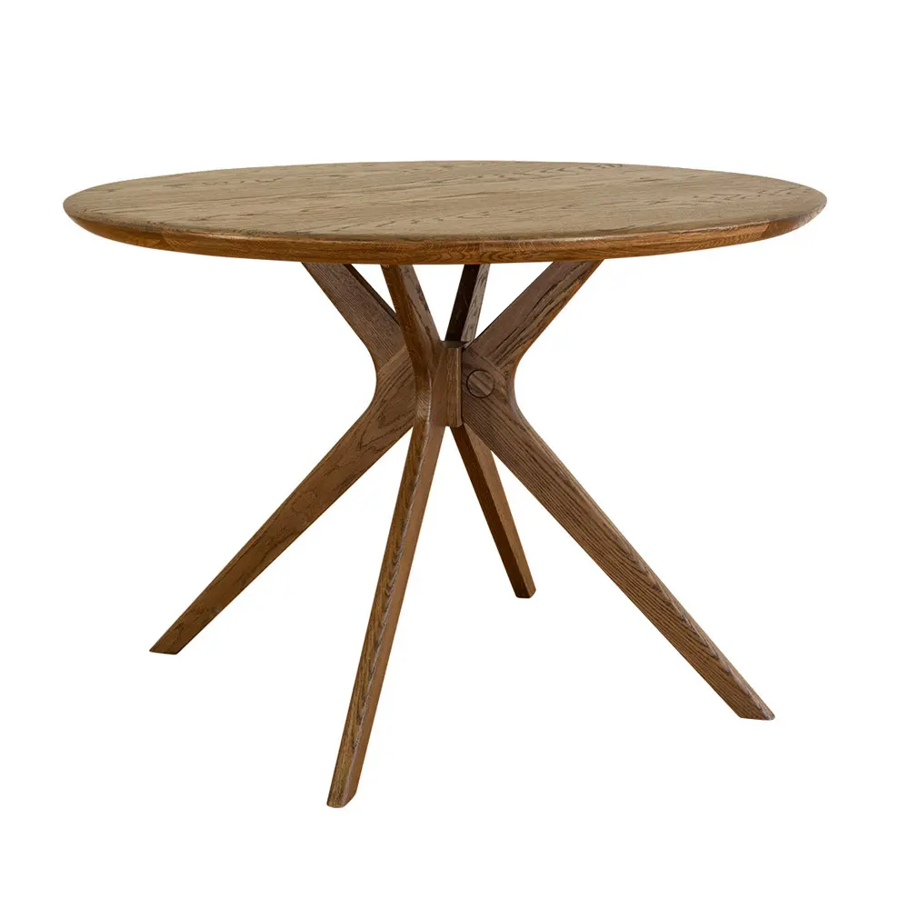 Стол обеденный Оксфорд круглый массив