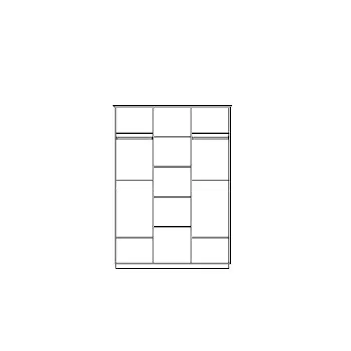 Шкаф 3-ств. Торонто ГМ 8193