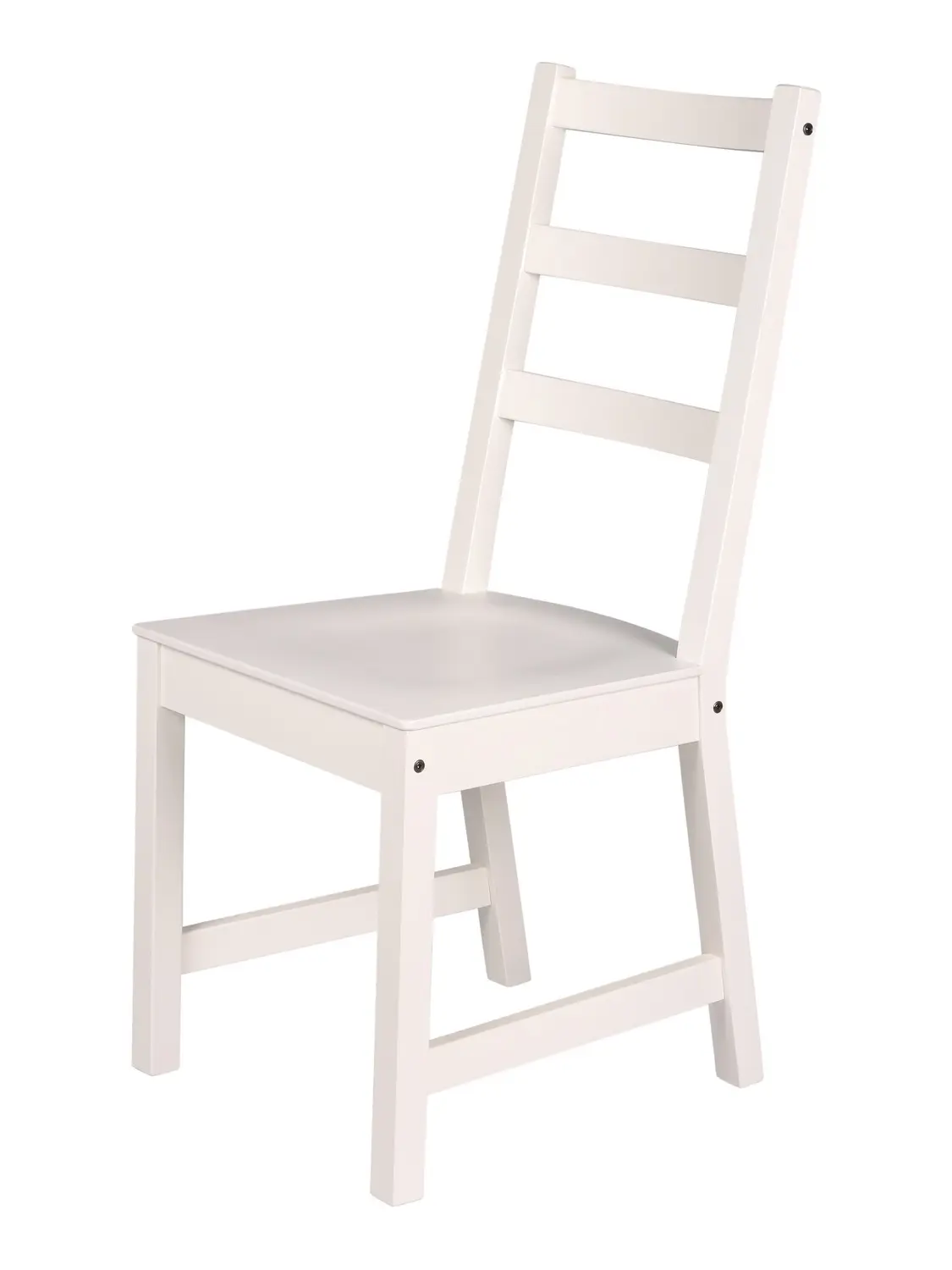 Стул массив белый Норд