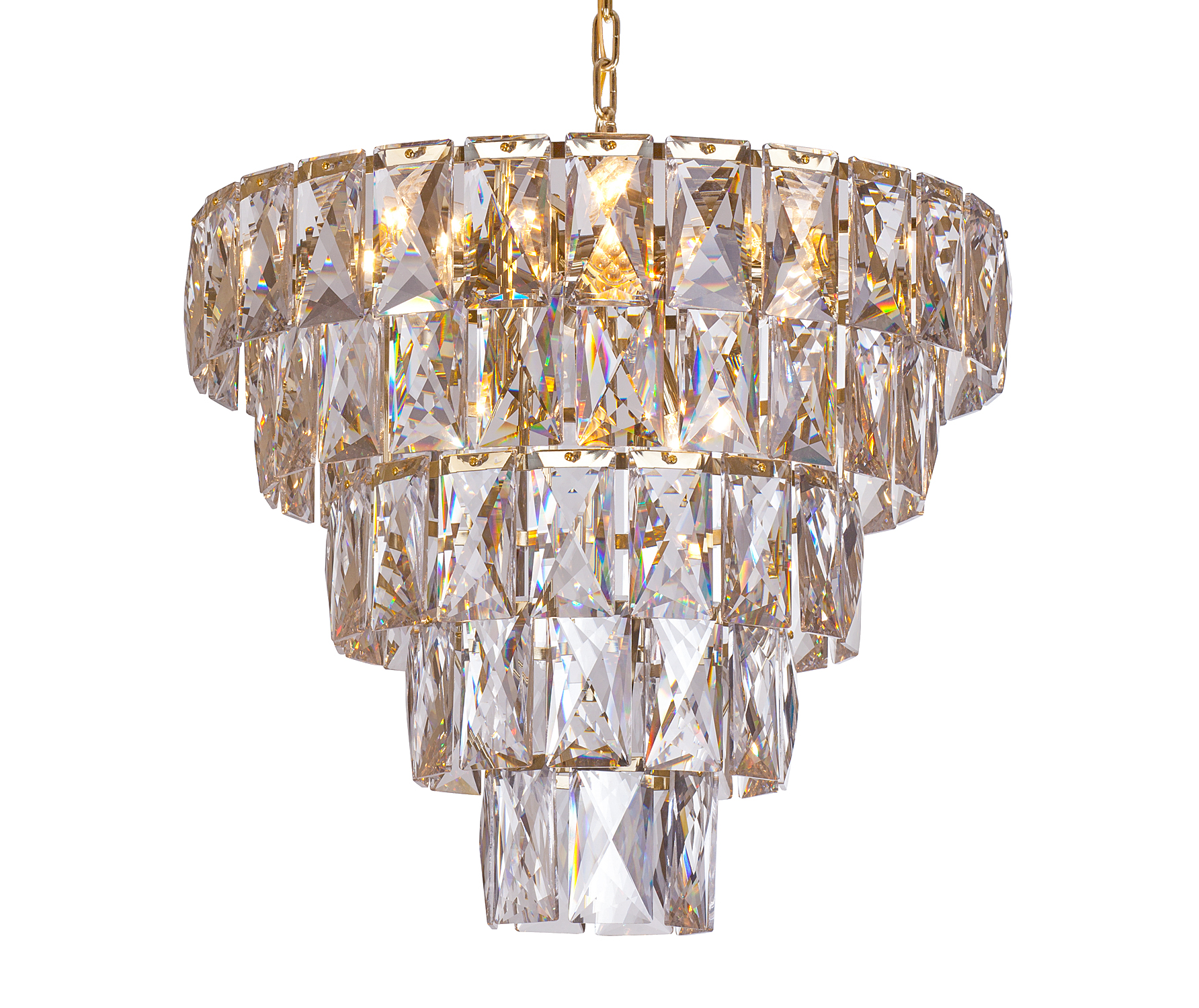 Люстра Odeon Plate 600