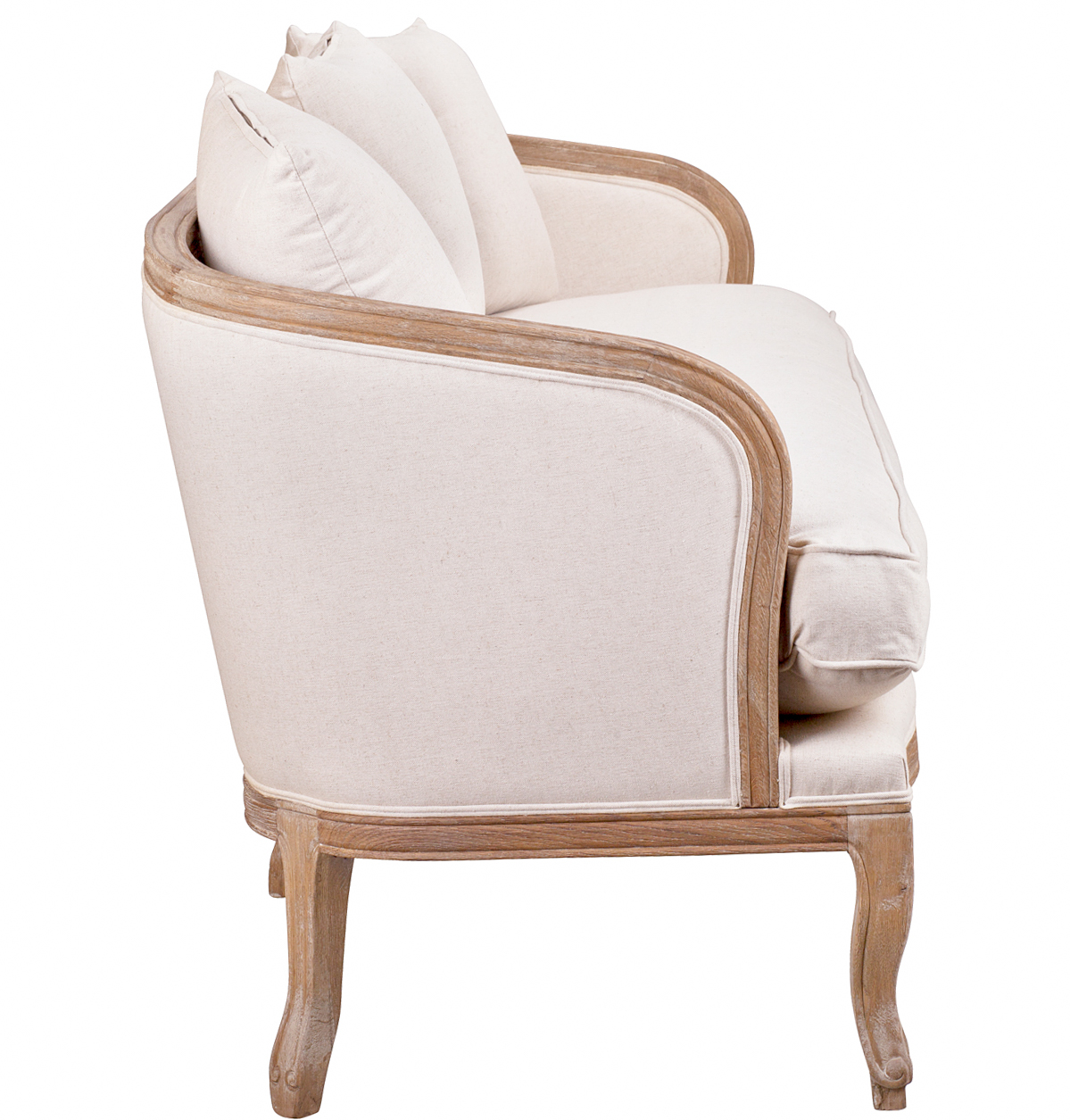 Диван ретро Nora бежевый