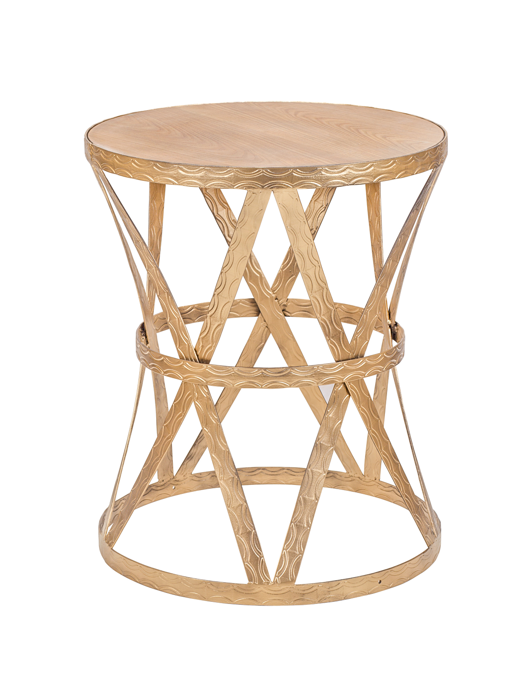 Круглые журнальные столики Parlan gold