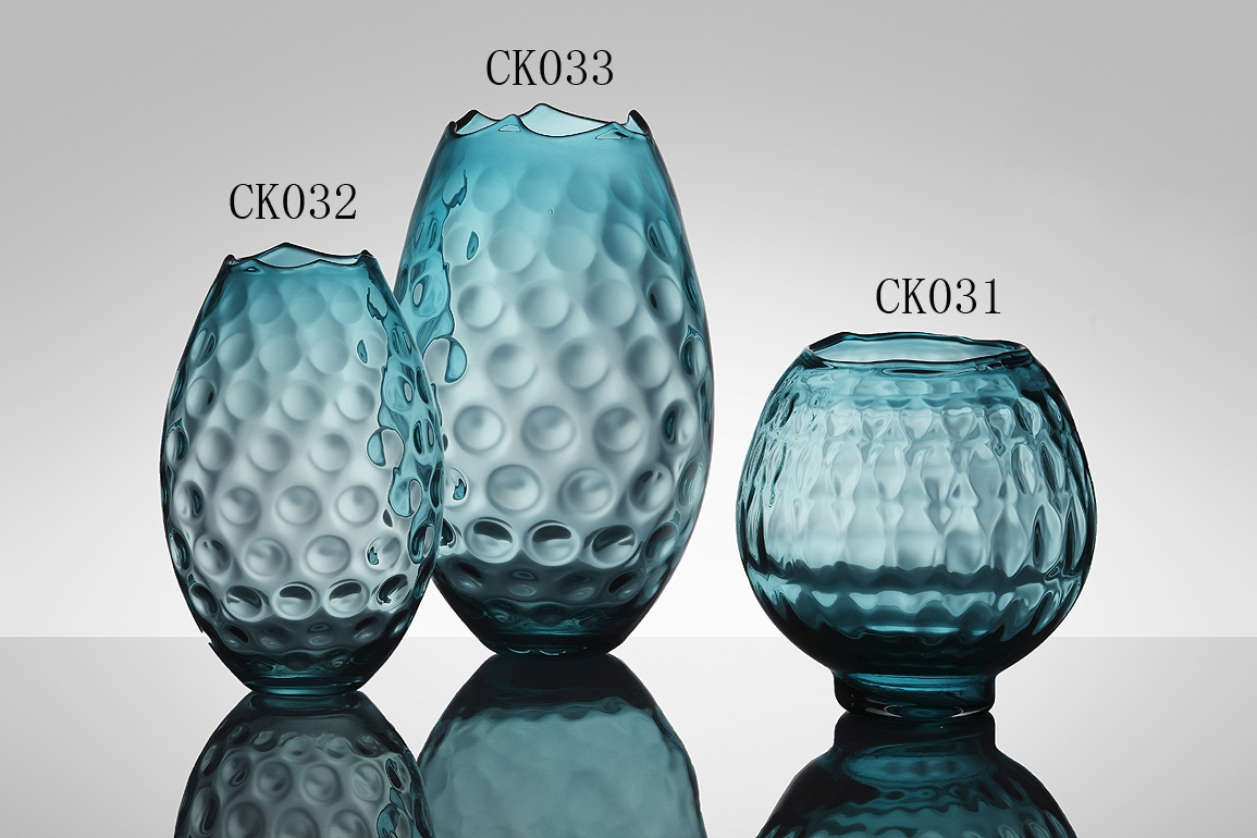 Ваза Blue Glass Vase