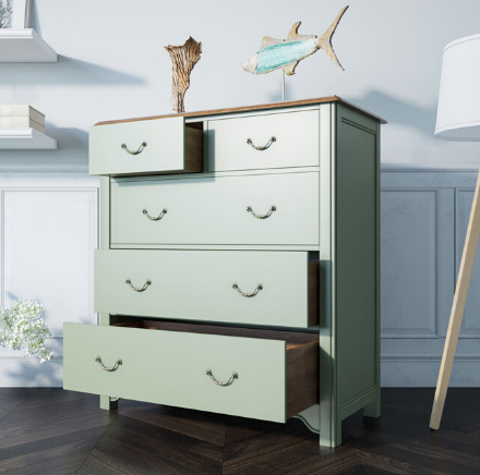 Комод массив Olivia на пять ящиков
