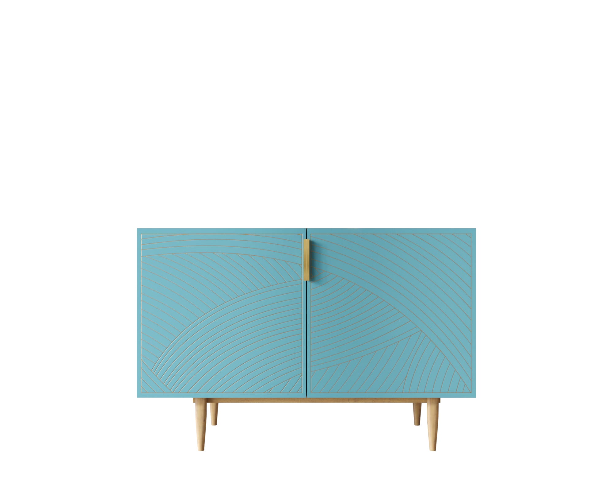 Комод с двумя дверками "Line" LN01/GR1