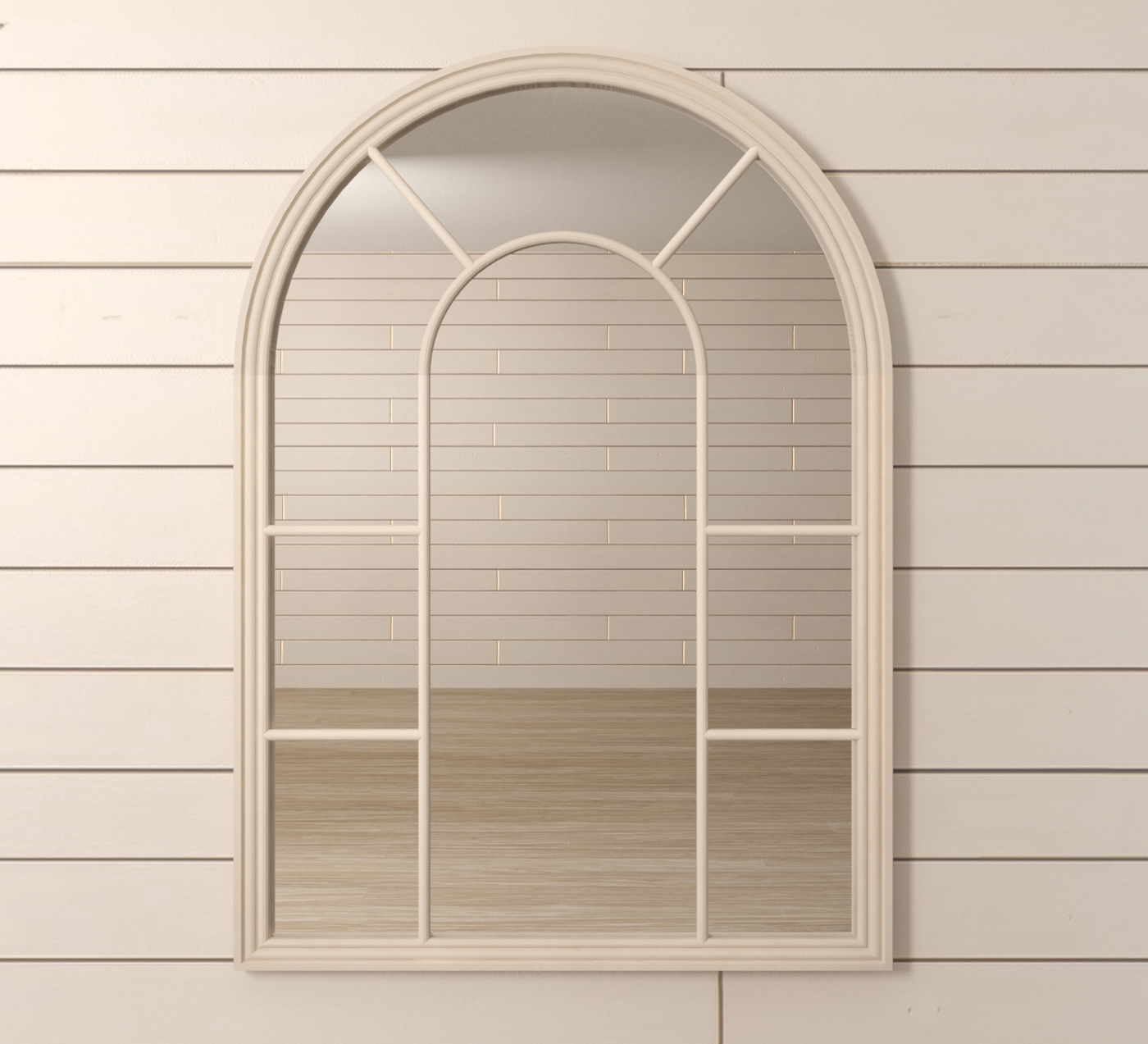 Зеркало в раме "Venezia" бежевое