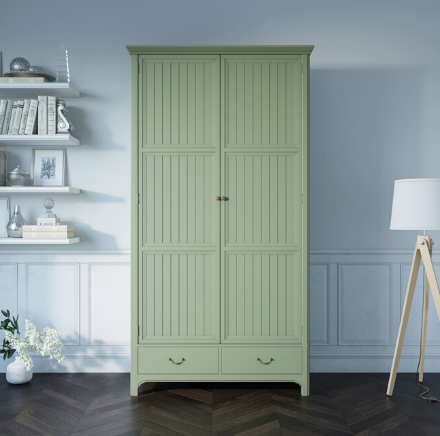 Двухстворчатый шкаф с 2 ящиками "Olivia"