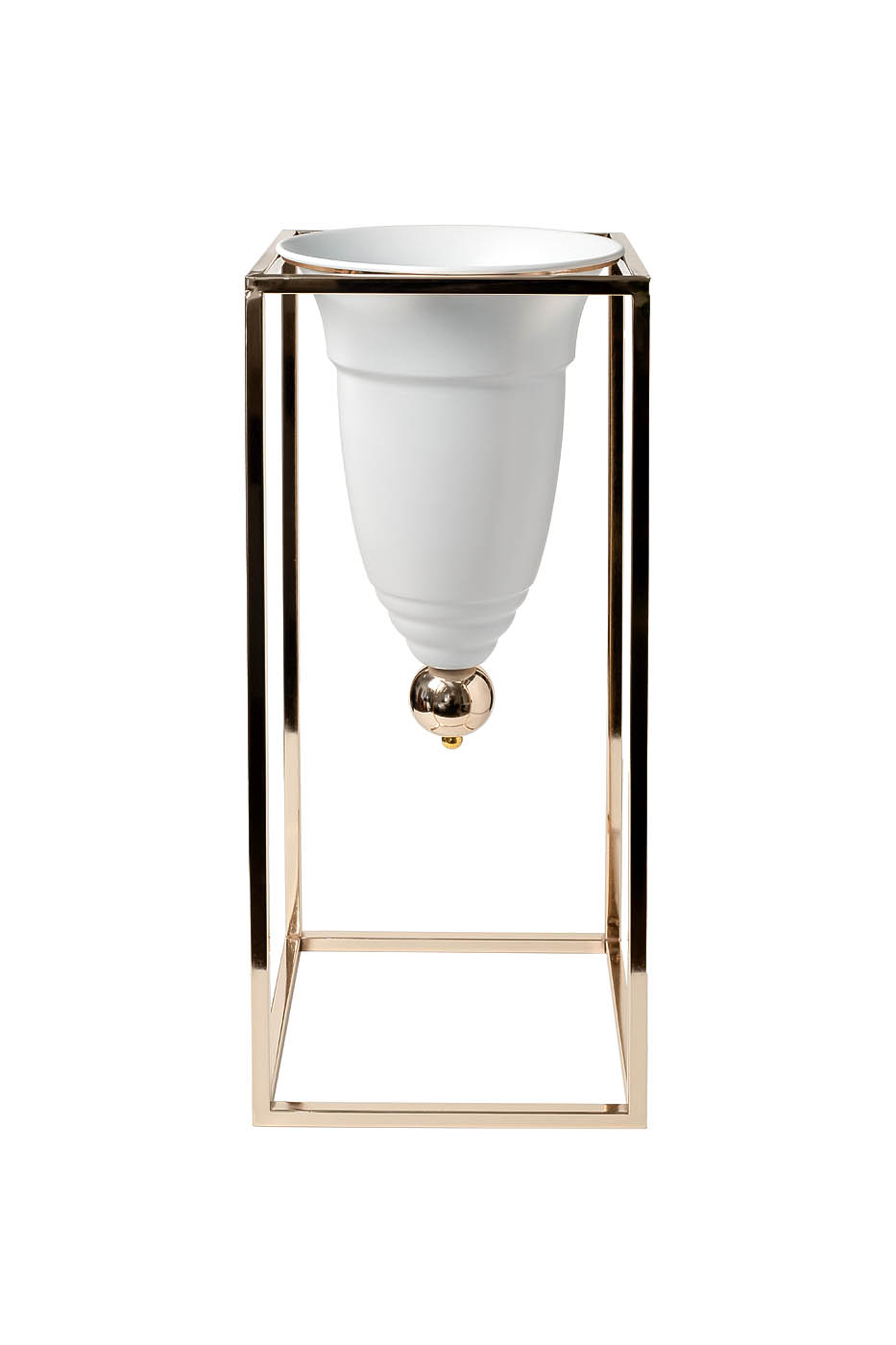 2K389267-G Подставка под цветы d24*60cм, цвет золото