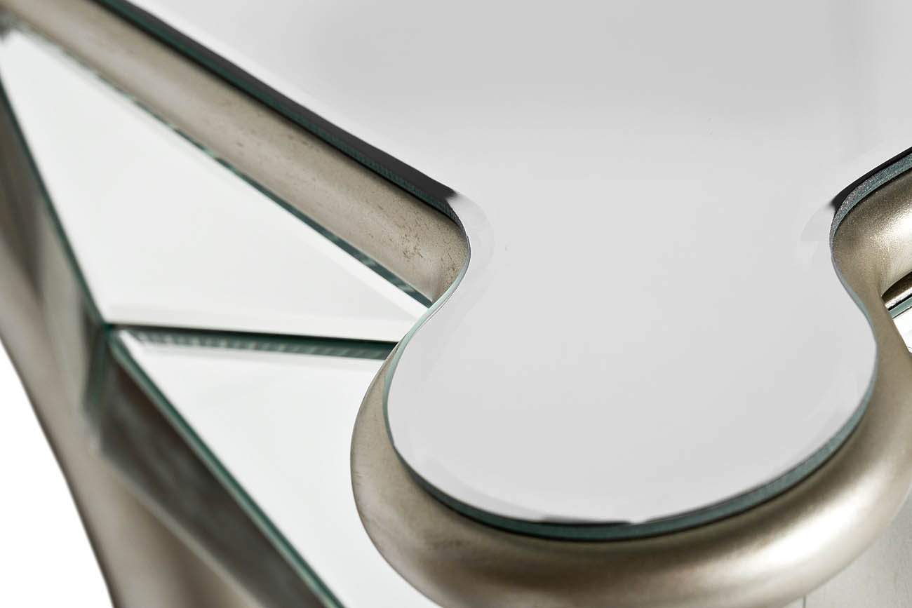 KFC665 Консоль зеркальная, 2 ящика