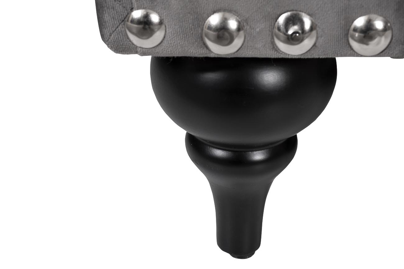 Диван Sorrento 230M трехместный раскладной, велюр серый Н-Йорк112