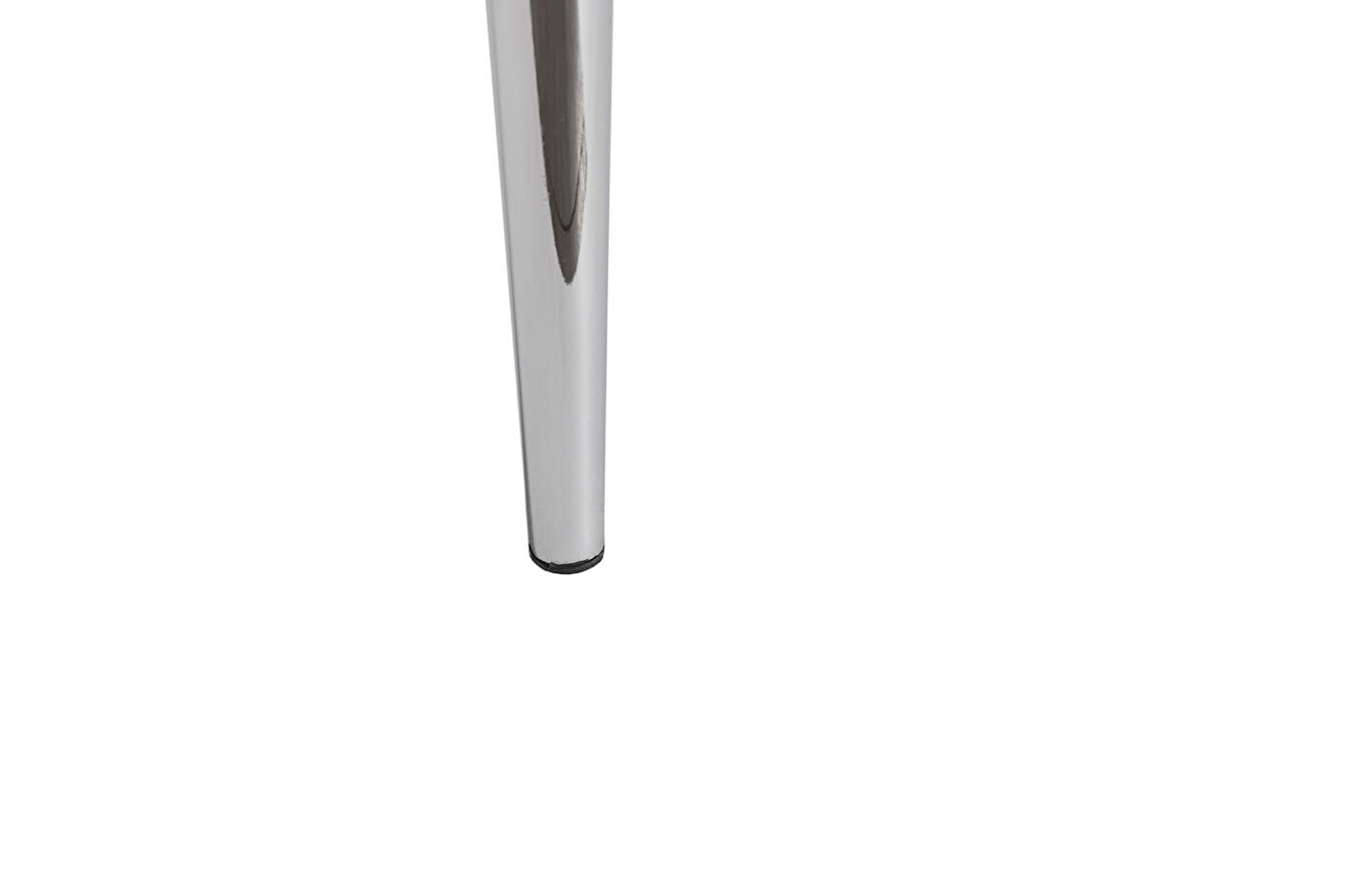 GY-DC8173-DB Стул велюр темно-синий/хром