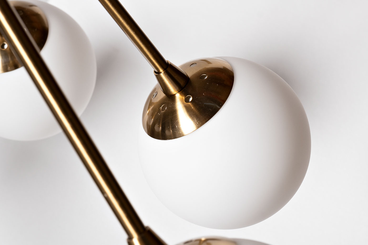 91GH-025 Лампа потолочная, латунь d.73*h.25,5 см