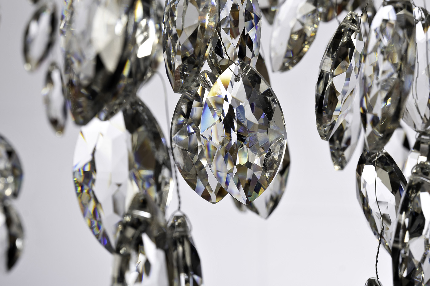 86-8068/1200 Люстра d.120*45 см, металл цвет шампань