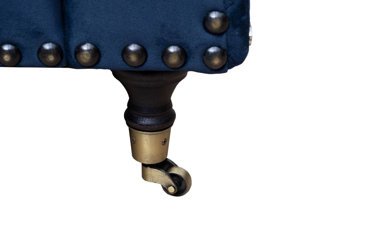 Кресло Sorrento, велюр тёмно-синий Colt034