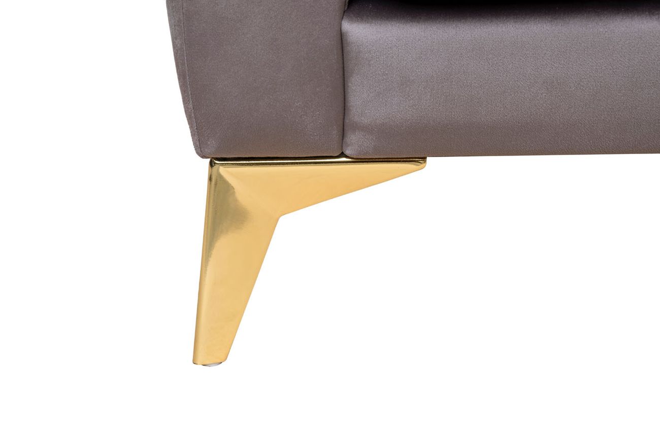 Кресло Siena, велюр серый Colt017 17