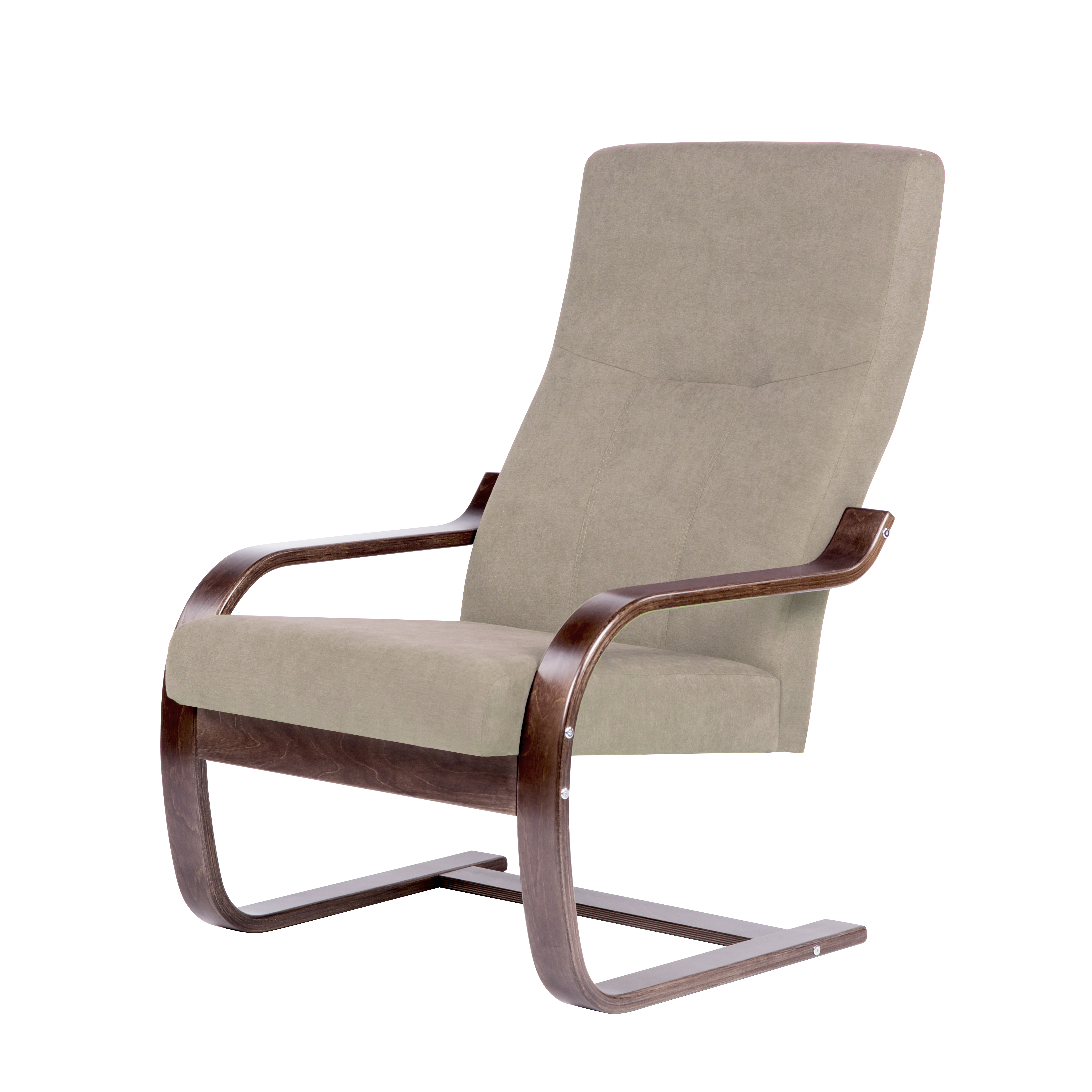 кресло Кристалл твист 2 каркас Орех