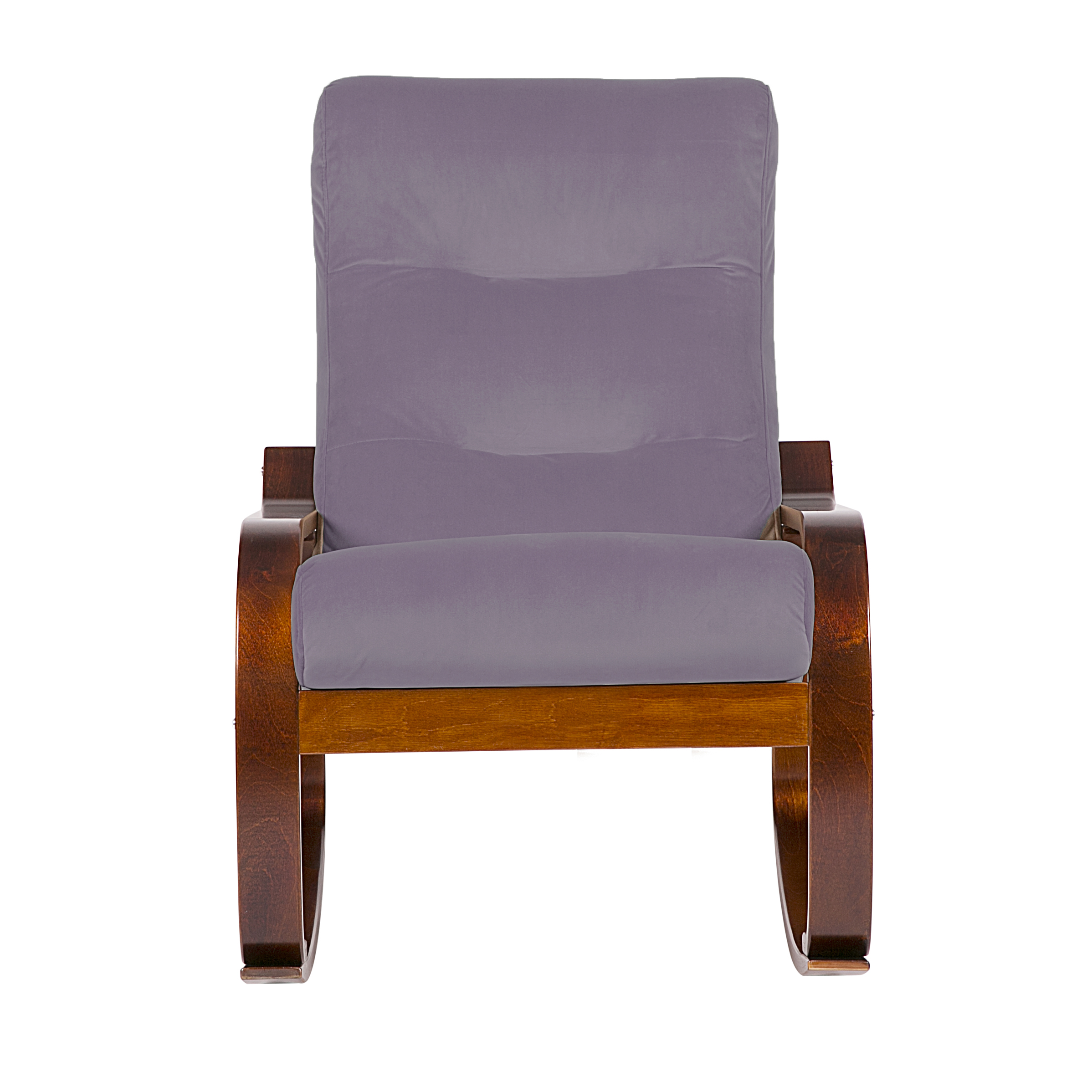 кресло-качалка Гарда фреш 16 лавандовый каркас Вишня