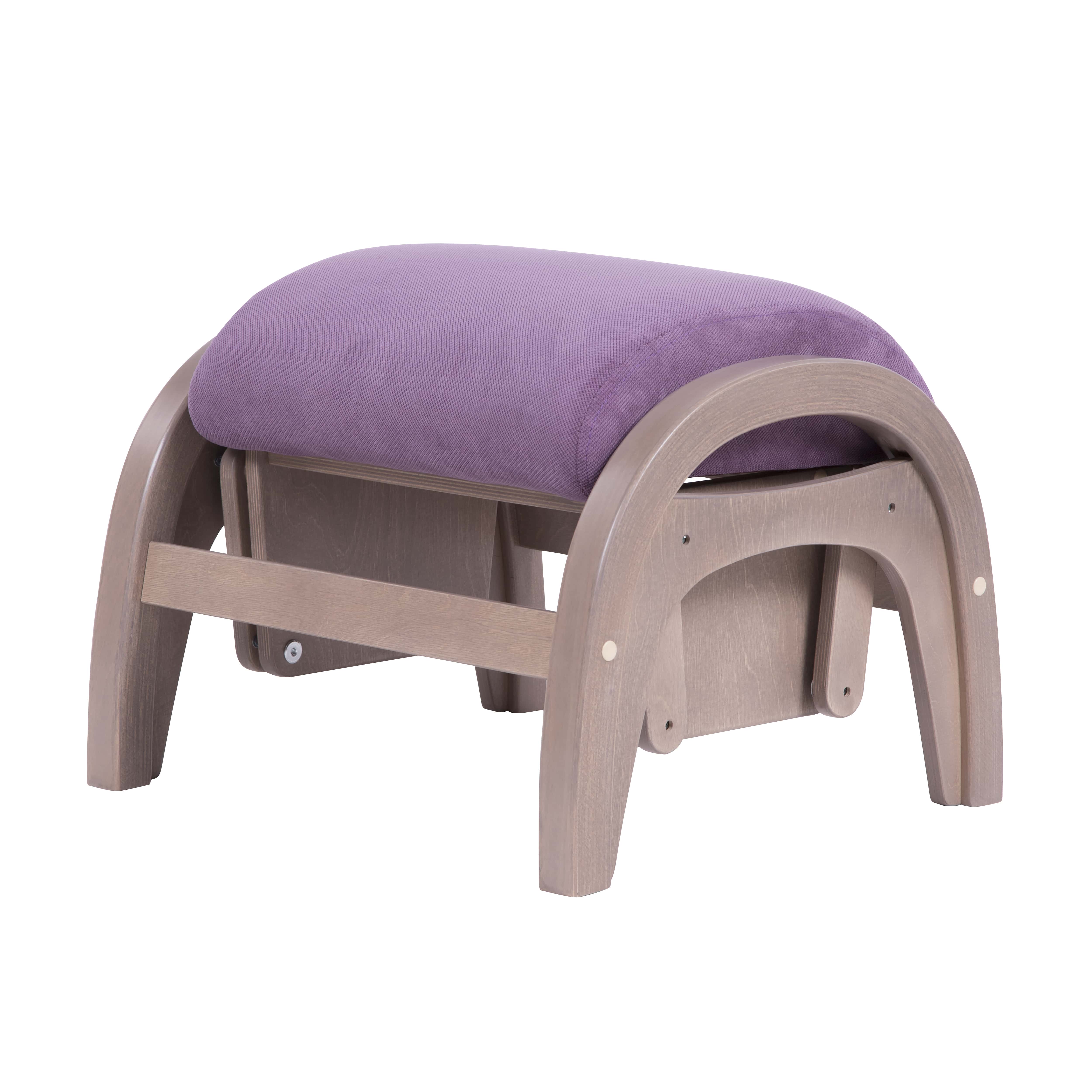 пуф Мэтисон Лиловый каркас Шимо