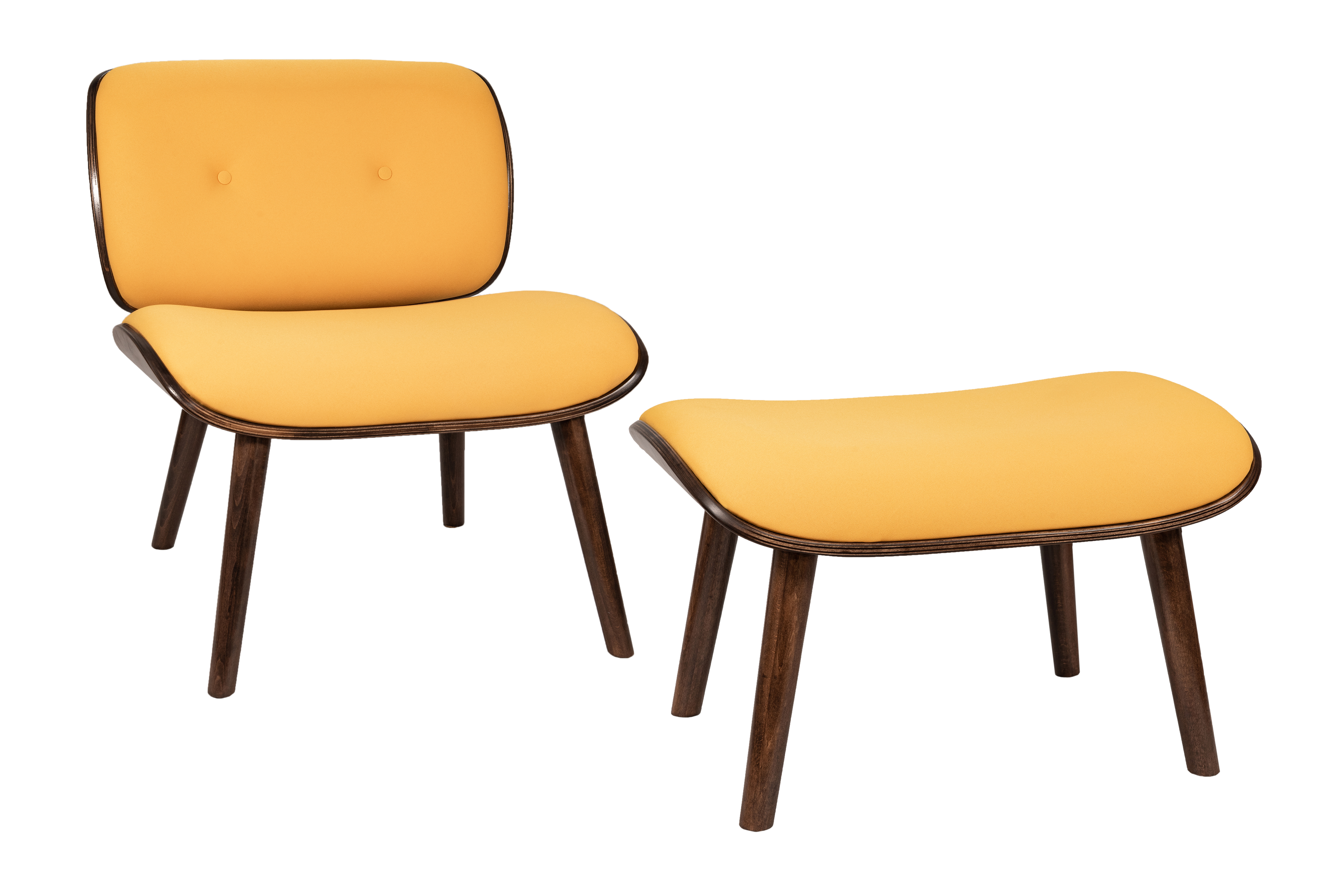 кресло Конда фреш 23 охра каркас Орех