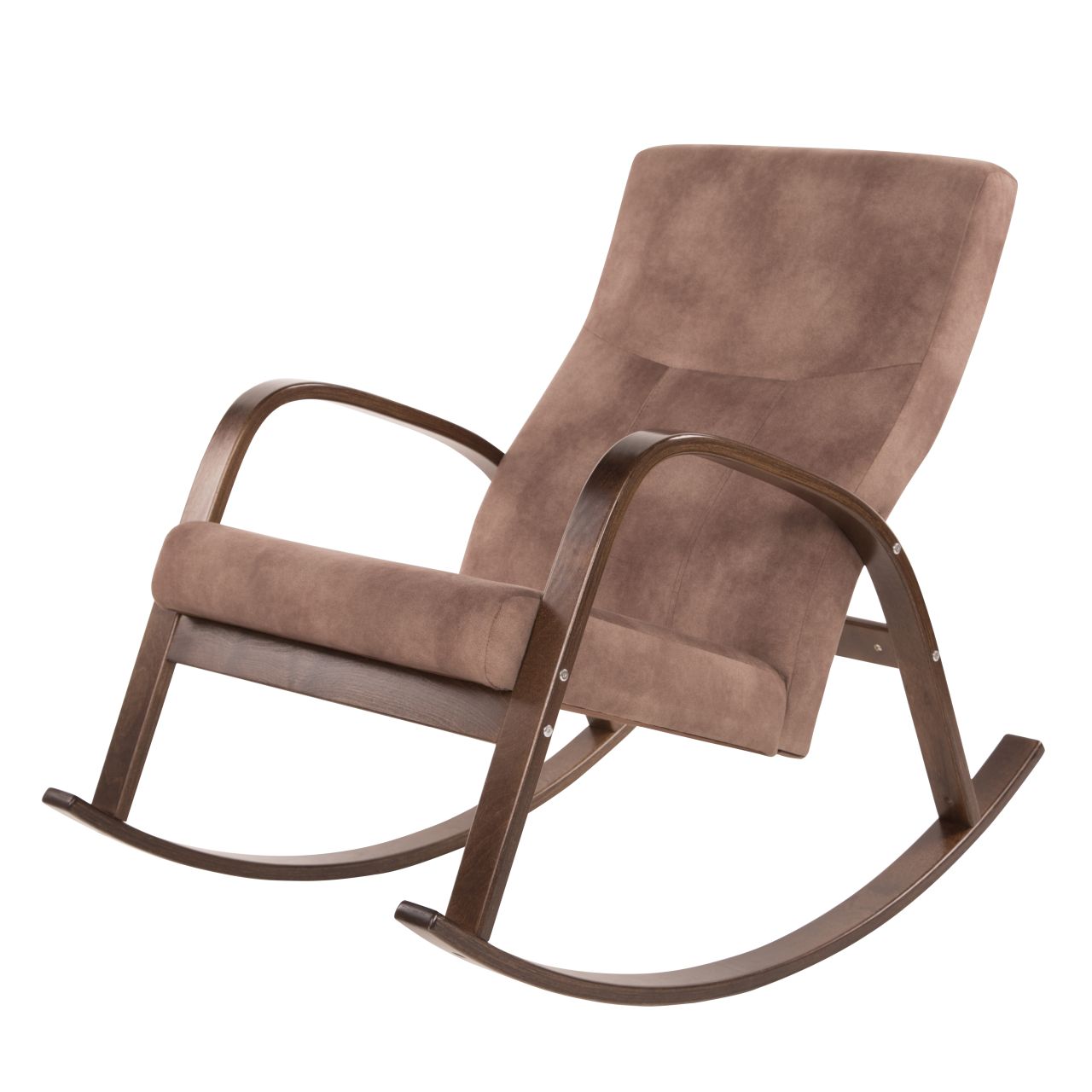 кресло-качалка Ирса Орех каркас Вишня