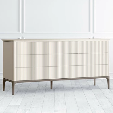 Комод большой с ящиками серый Pr07NTC