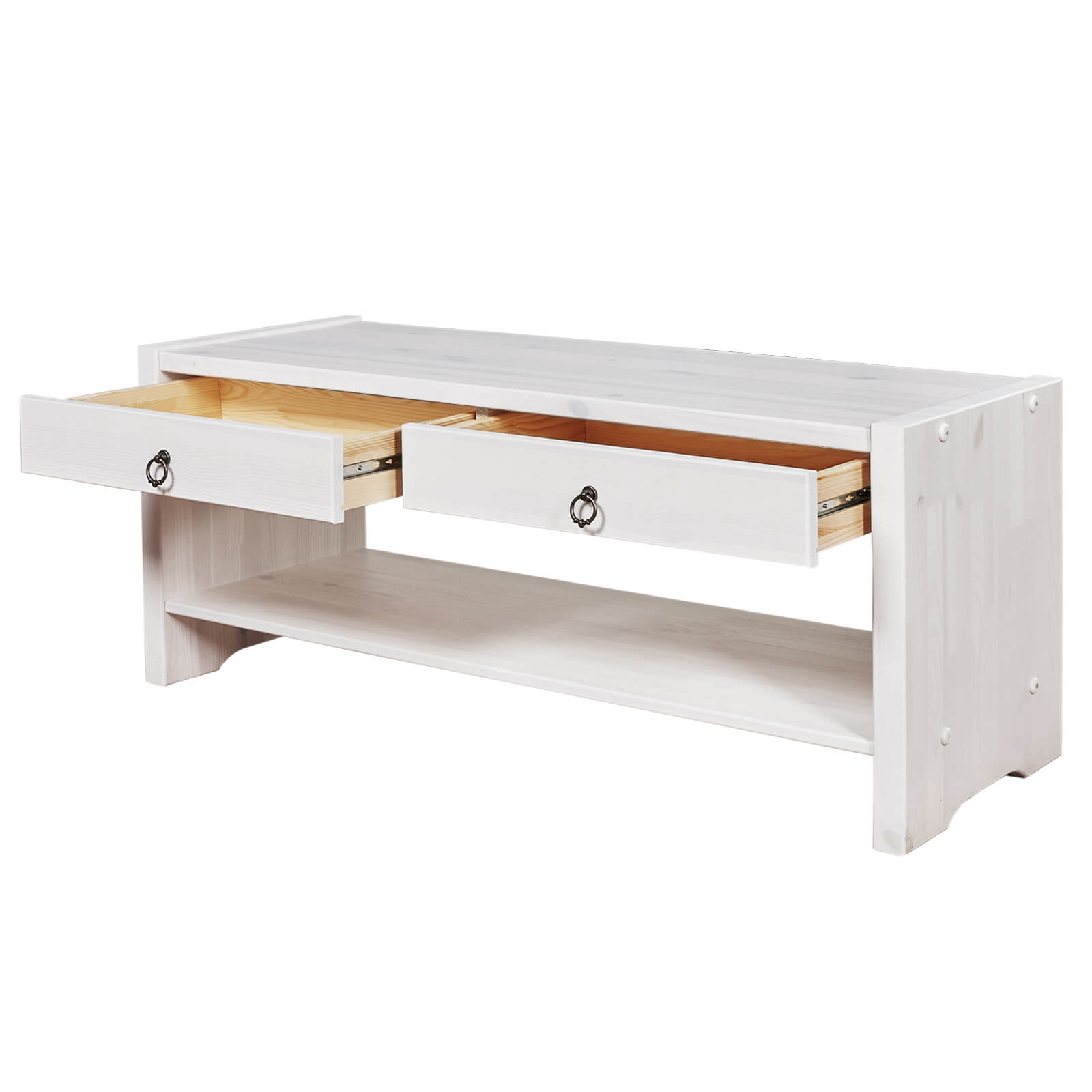 Скамья "Бостон" 115 (Стокгольм) белый воск