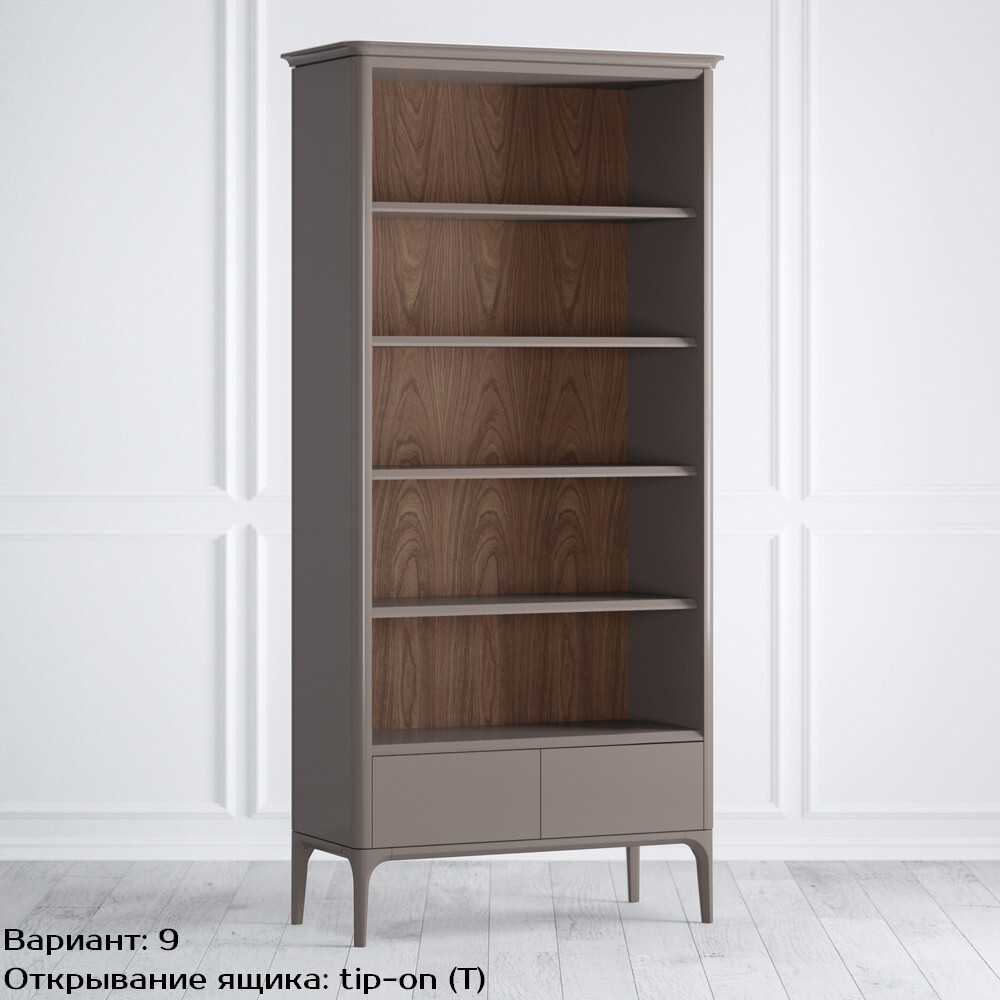 Стеллаж 2 ящика Pr081B-bosco