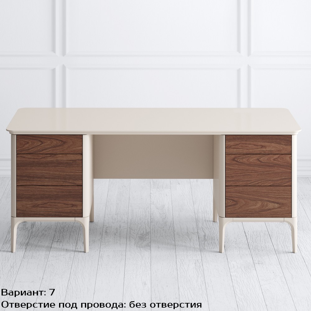 Стол письменный с тумбами Pr083AT-bosco