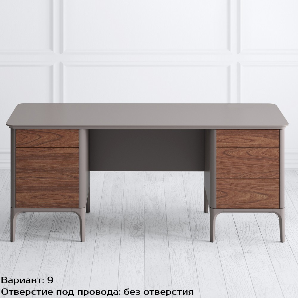 Стол письменный с тумбами Pr083AT-bosco