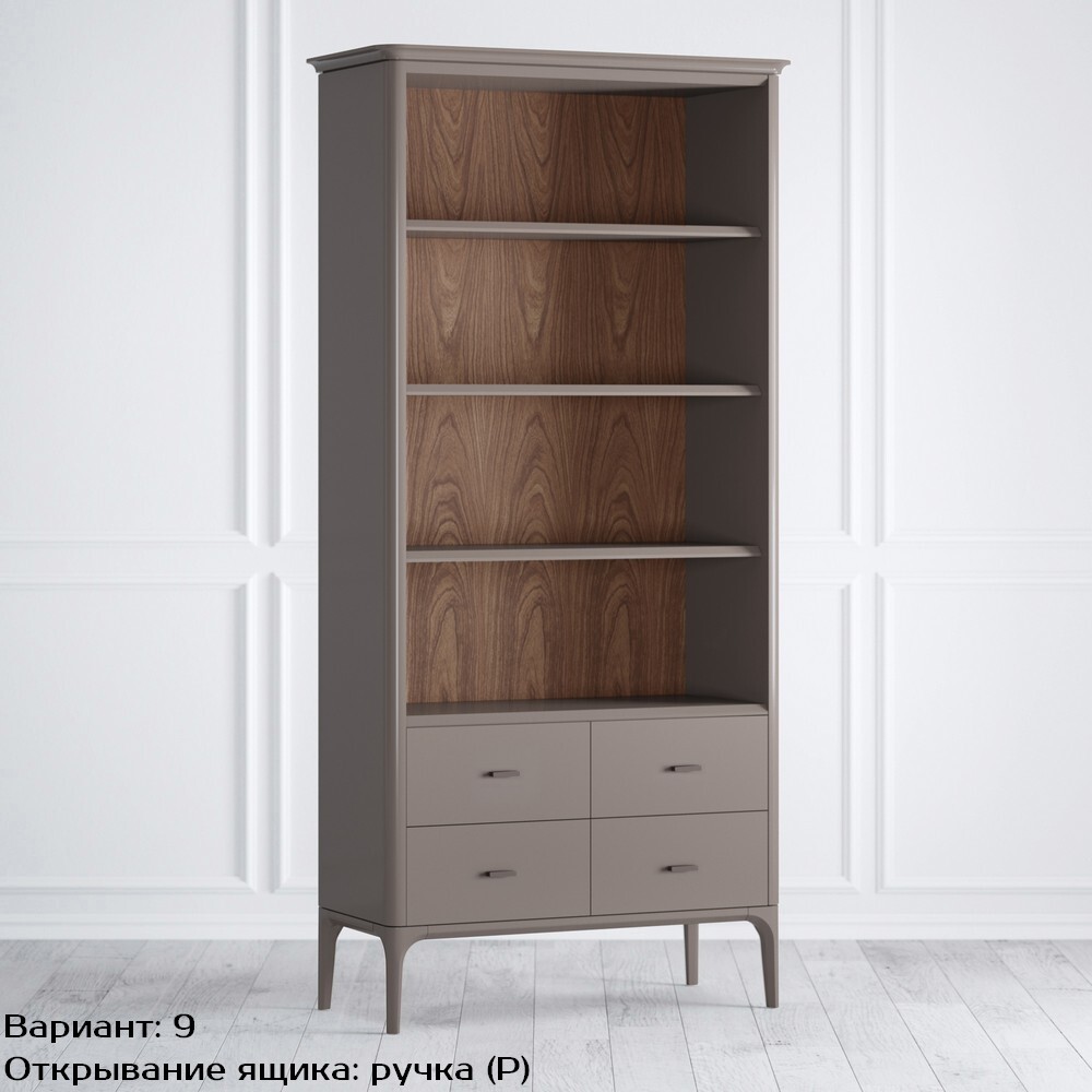 Стеллаж 4 ящика Pr081C-bosco