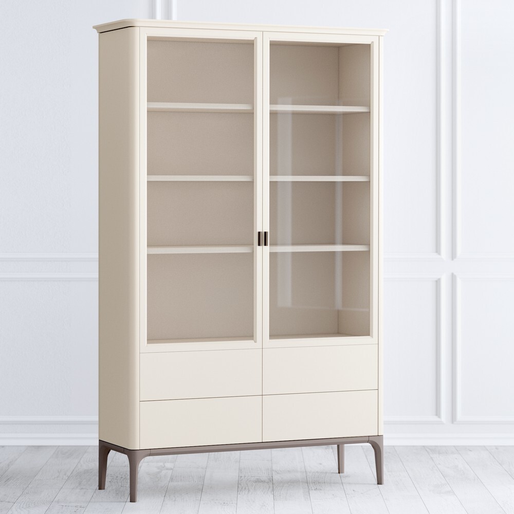 Шкаф книжный 4 ящика