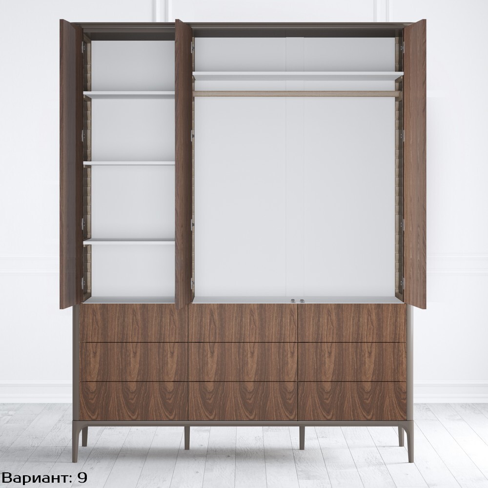 Шкаф 3 двери Pr060C1T-bosco