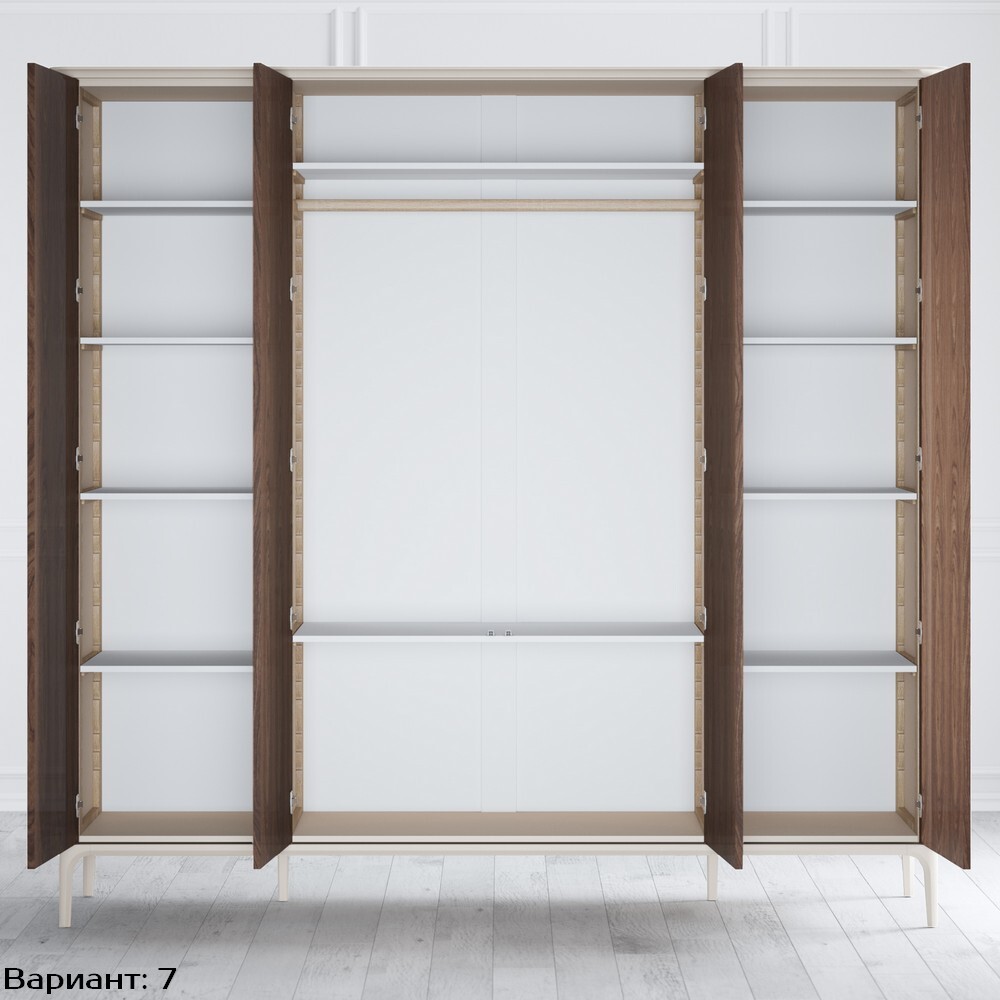 Шкаф 4 двери Pr061A1T-bosco