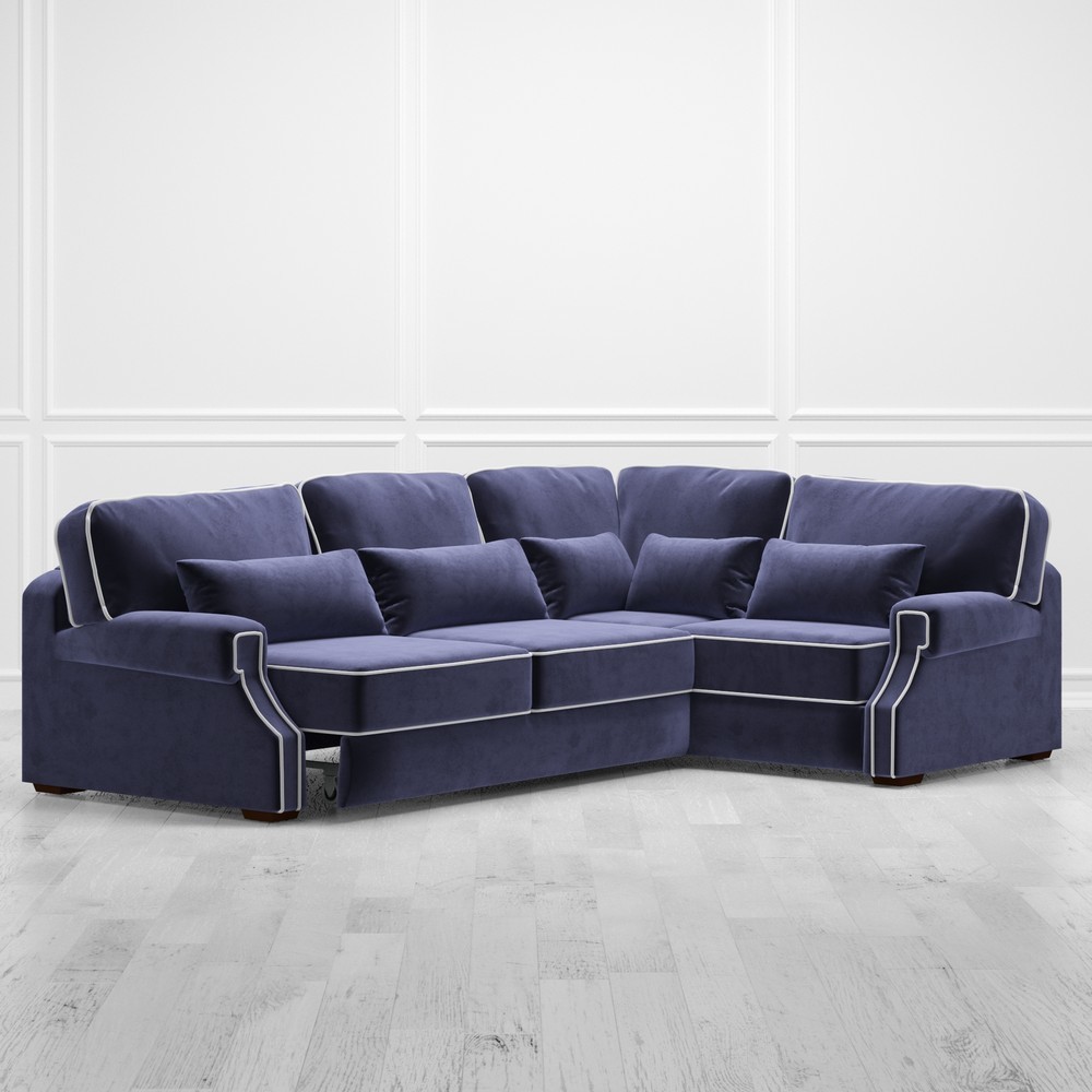 Диван Quadra L (с механизмом) DQL-VR-180-K03-Ka-B18