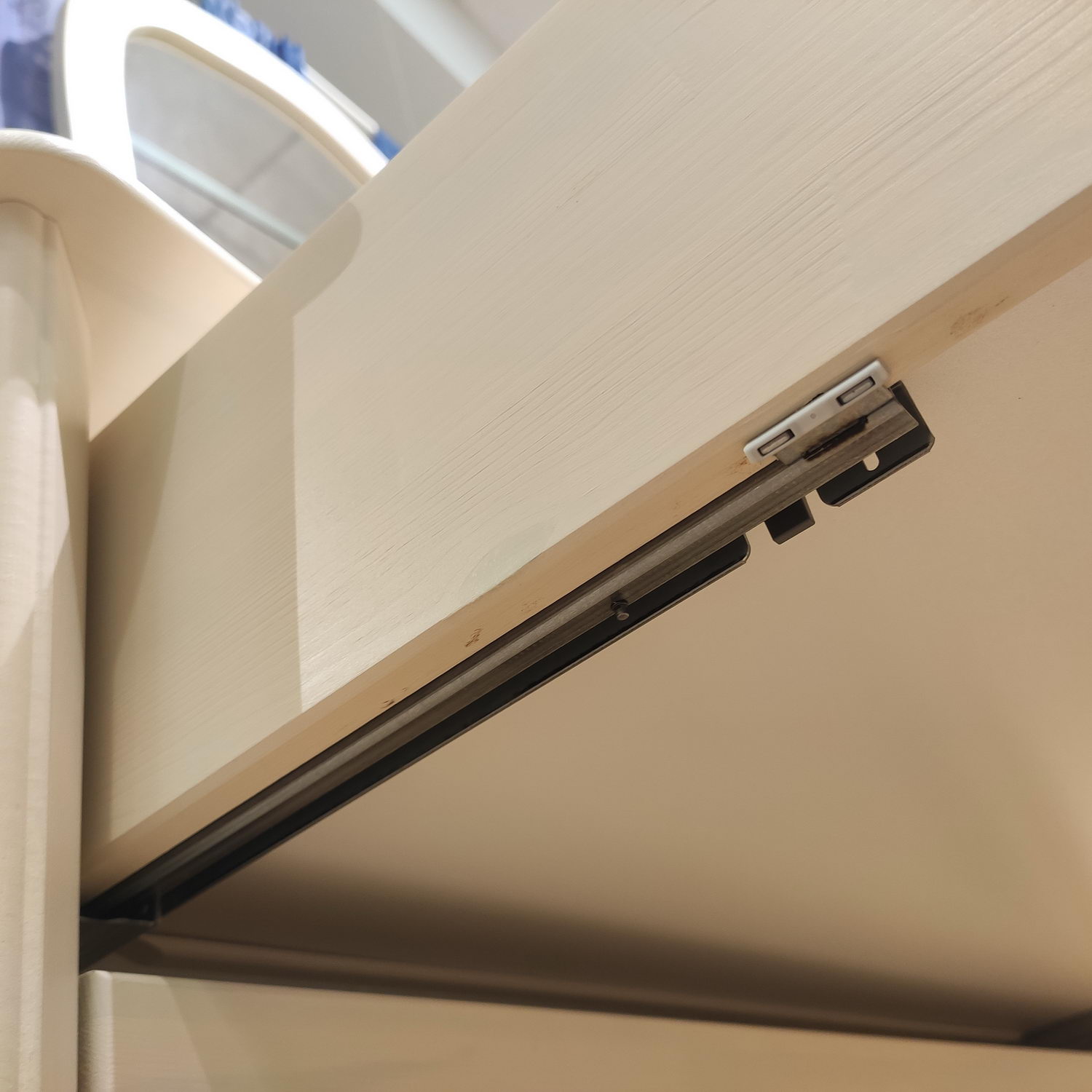 Комод с 3 ящиками белый сосна ЛеБо