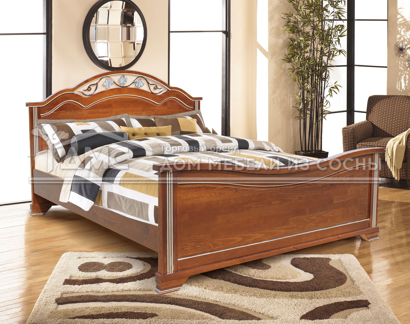 Кровать Амелия 1200х2000