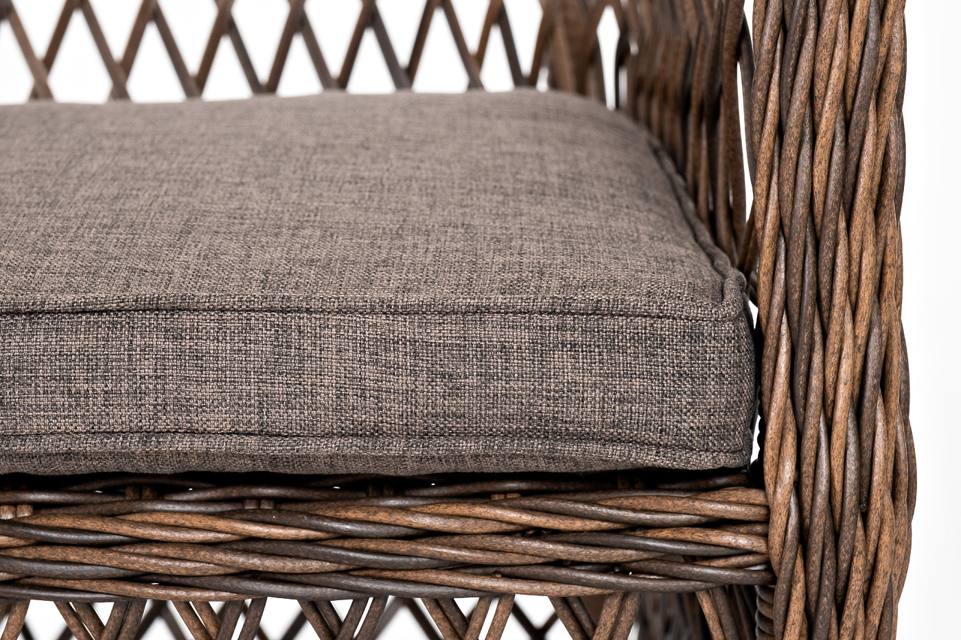 "Эспреззо–80 L" обеденная группа плетеная, цвет коричневый