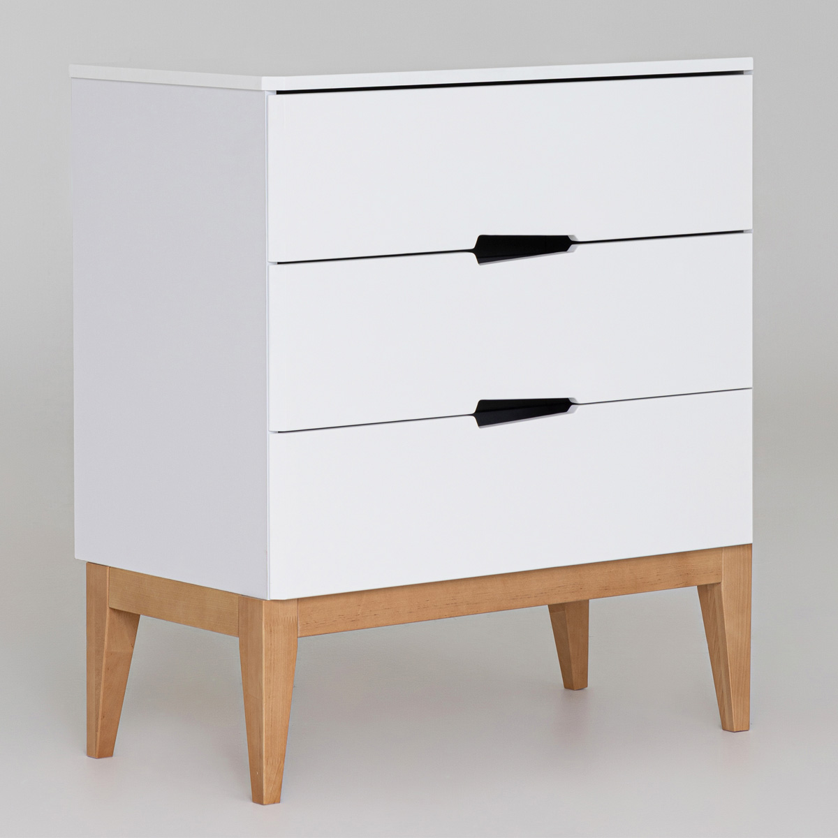 Комод белый Mia НИК 3 б/д