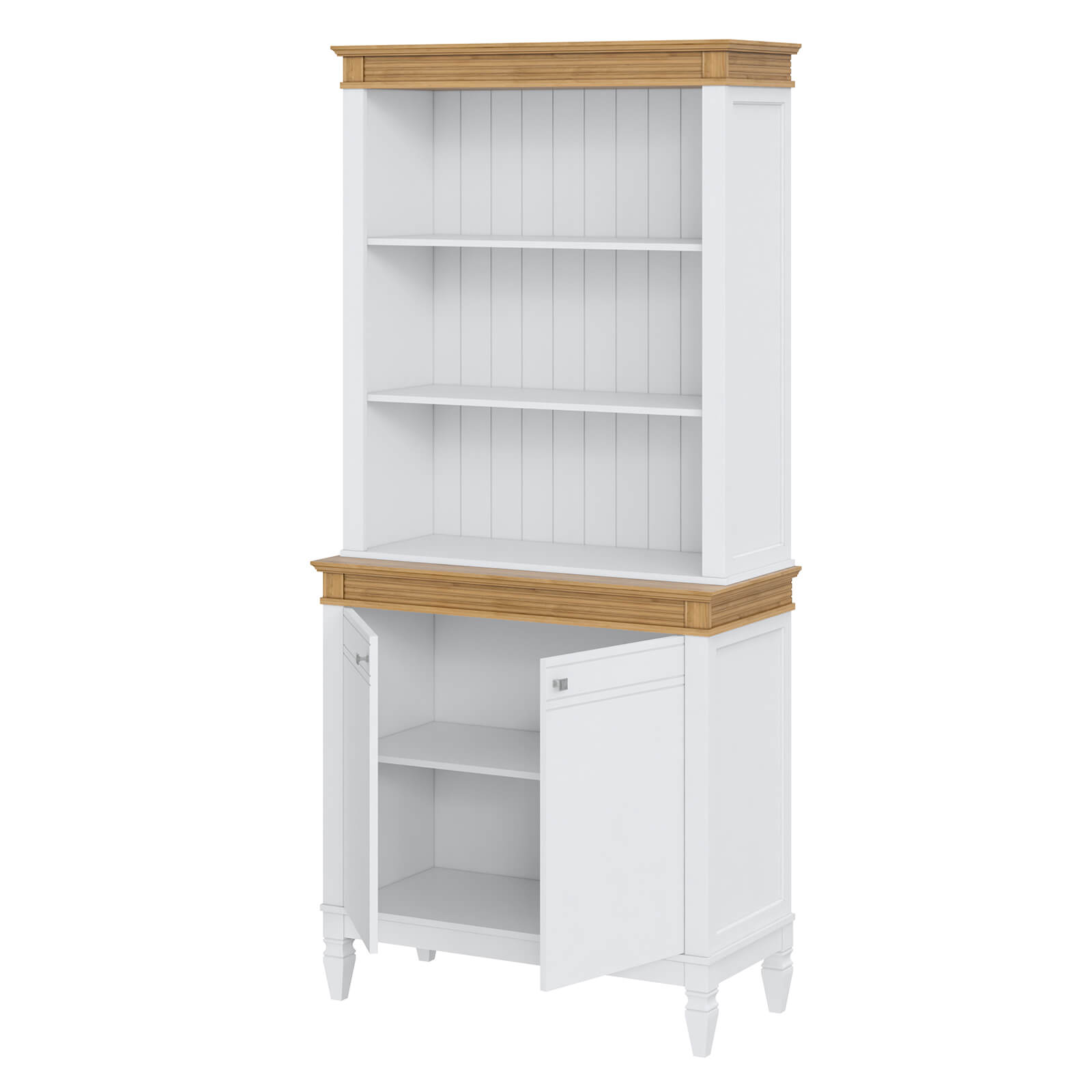 Буфет "Ольса" 200/220 (белый лак/антик 24)